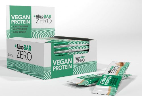 Absorice Karton Absobar Zero 24X40g Peanut Butter (Mogyoróvaj) EXP.:2025/09/29