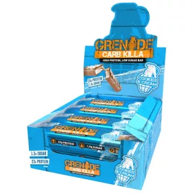 Grenade Karton Carb Killa Protein Bar 12x60g Cookies & Cream (Sütikrém)