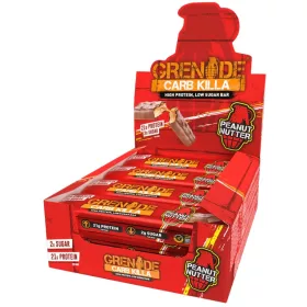 Grenade Karton Carb Killa Protein Bar 12x60g Peanut Nutter (Mogyoró) EXP.:2026/12/31
