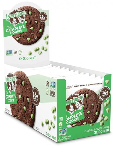 Lenny & Larrys Karton The Complete Cookie 12x113g Chocolate Mint (Csokoládé Menta) EXP.:2025/08/09