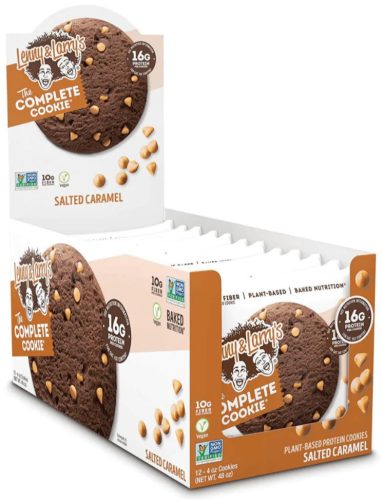 Lenny & Larrys Karton The Complete Cookie 12x113g Salted Caramel (Sós Karamell)