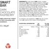 PhD Nutrition Karton Smart Bar 12x64g Dark Choc Raspberry (Étcsokoládé Málna)