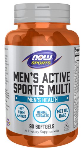 Now Foods Mens Active Sports Multi 90 Softgels 90 Gélkapszula