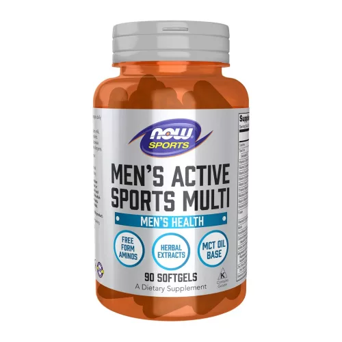 Now Foods Mens Active Sports Multi 90 Softgels 90 Gélkapszula