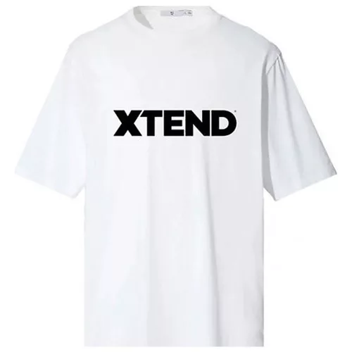Xtend T-Shirt Black Logo White (Fehér) L (Nagy Méret)