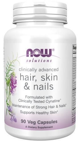 Now Foods Hair, Skin & Nails Clinically Advanced 90 Veg Capules 1 Kapszula