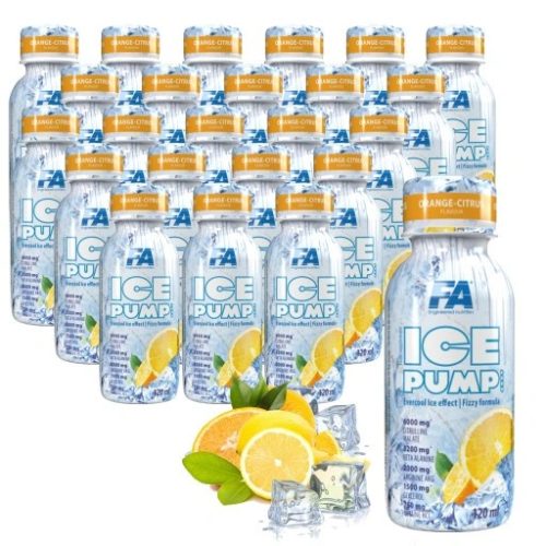 Fitness Authority Karton Ice Pump 24x120ml Orange Citrus (Narancs Citrus)
