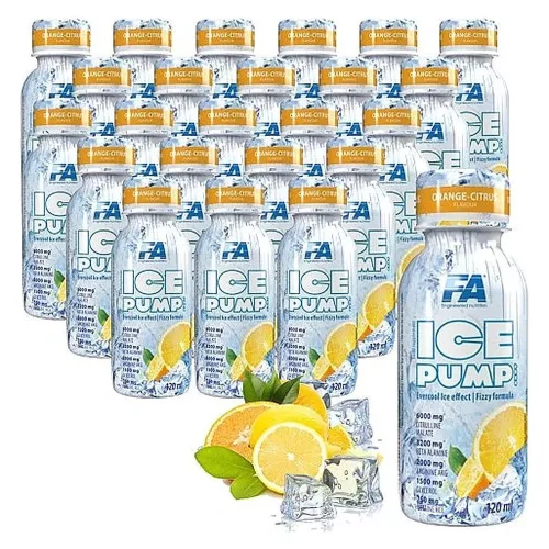 Fitness Authority Karton Ice Pump 24x120ml Orange Citrus (Narancs Citrus)