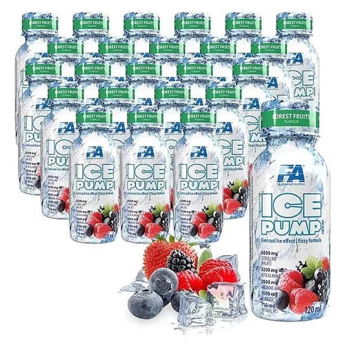 Fitness Authority Karton Ice Pump 12x120ml Forest Fruit (Erdei Gyümölcs)
