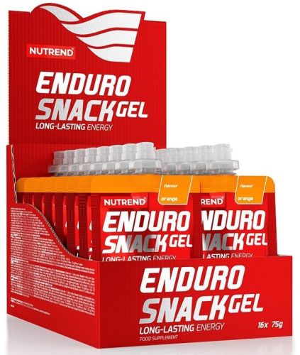 Nutrend Karton Enduro Snack 10x75g Orange (Narancs)