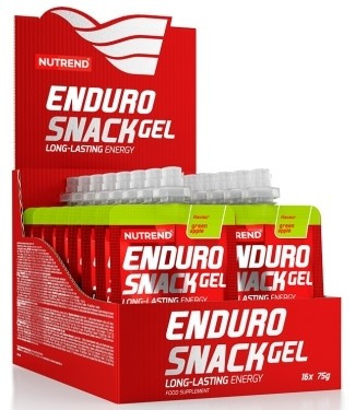 Nutrend Karton Enduro Snack 16x75g Green Apple (Zöldalma)