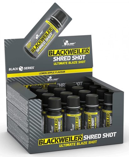Olimp Nutrition Karton Blackweiler Shred Shot 20x60ml Lemon Apple (Citrom Alma)