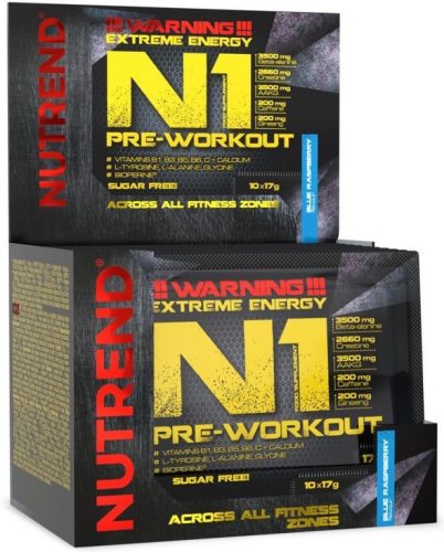 Nutrend Karton N1 Pre-Workout Booster 10x17g