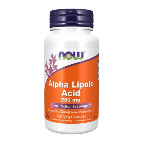 Now Foods Alpha Lipoic Acid 250mg 120 Veg Capsules 120 Kapszula