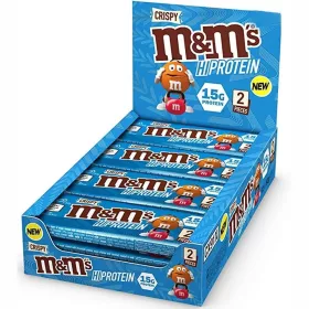 S&M Karton HiProtein Bar 12x52g M&Ms CRISPY