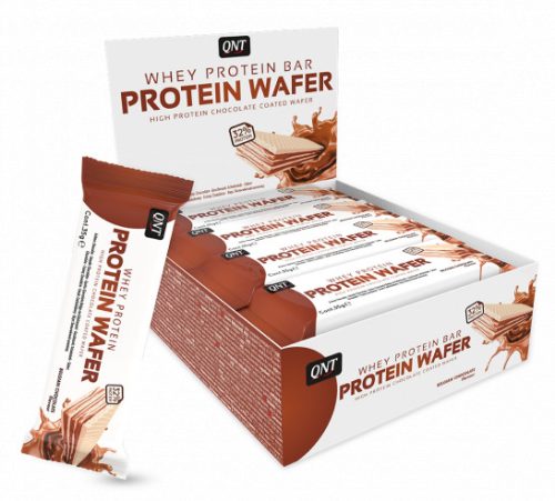 QNT Karton Protein Wafer 12x35g Belgian Chocolate (Belga Csokoládé)