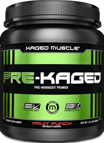 Kaged Muscle Pre-Kaged 640g Fruit Punch (Gyümölcspuncs)