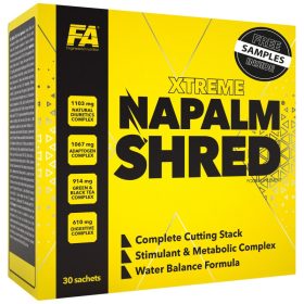 Fitness Authority Napalm Shred 30 Sachets 30 Tasak
