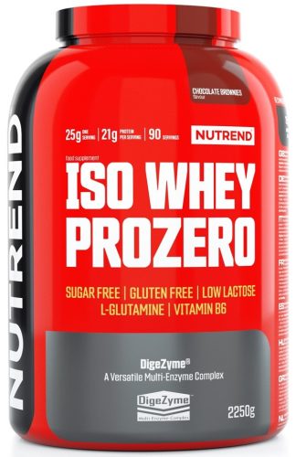 Nutrend Iso Whey Prozero 2250g