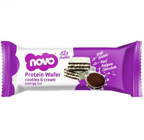 Novo Protein Wafer Bar 40g Cookies & Cream (Sütikrém)