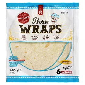 Nano Supps Protein Wraps (Tortilla) 240g 6 db Tortilla lap