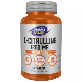   Now Foods L-Citrulline 1200mg Extra Strength 120 Tablets 120 Tabletta