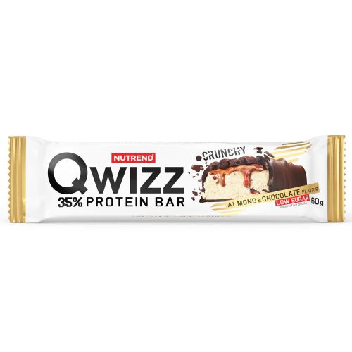 Nutrend Qwizz Protein Bar 60g Almond Chocolate (Mandula Csokoládé)