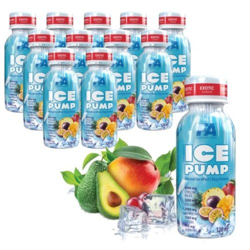 Fitness Authority Karton Ice Pump 12x120ml Exotic (Egzotikus Gyümölcs)