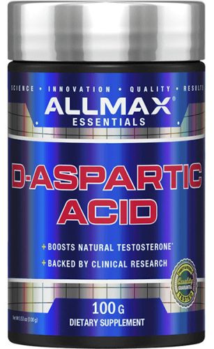 Allmax Nutrition D-Aspartic Acid 100g Unflavored (Ízesítetlen)