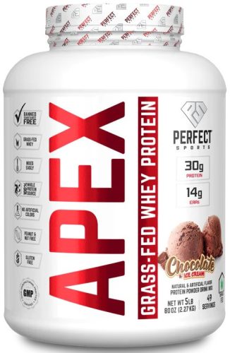 Perfect Sports Apex Grass-Fed 100% Pure Whey Protein 2267g