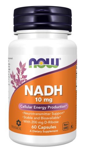 Now Foods NADH 10mg 60 Veg Capsules 60 Kapszula