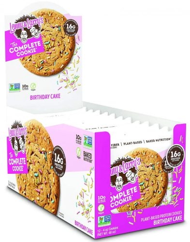 Lenny & Larrys Karton The Complete Cookie 12x113g Birthday Cake (Születésnapi Torta) EXP.:2025/09/30
