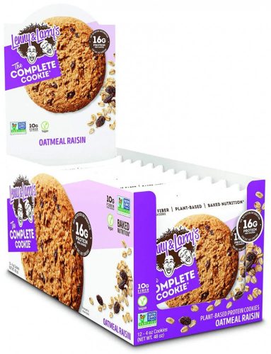Lenny & Larrys Karton The Complete Cookie 12x113g Oatmeal Raisin (Mazsola és Zab) EXP.:2025/07/23