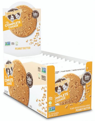 Lenny & Larrys Karton The Complete Cookie 12x113g Peanut Butter (Mogyoróvaj) EXP.:2025/10/18