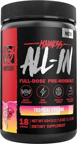 Mutant Madness ALL-IN 504g Tropical Cyclone (Trópusi Gyümölcs)
