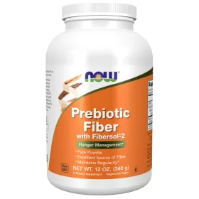   Now Foods Prebiotic Fiber with Fibersol-2 340g Unflavored (Ízesítetlen)