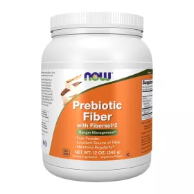 Now Foods Prebiotic Fiber with Fibersol-2 340g Unflavored (Ízesítetlen)