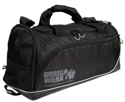 Gorilla Wear Jerome Gym Bag 2.0 52x29x27cm Black/Grey (Fekete/Szürke)