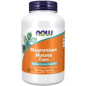   Now Foods Magnesium Malate Caps 180 Veg Capsules 180 Kapszula