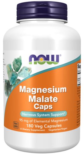Now Foods Magnesium Malate Caps 180 Veg Capsules 180 Kapszula