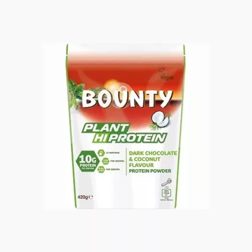 S&M Protein Powder HiProtein Plant 420g BOUNTY DARK Coconut&Chocolate (Kókusz és Csoki)