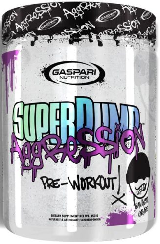 Gaspari Nutrition SuperPump Aggression 450g Gangsta Grape (Szőlő)