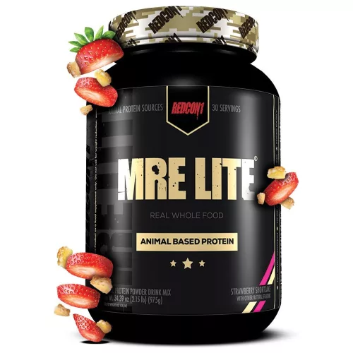 Redcon1 MRE Lite Real Whole Food 870g Strawberry Shortcake (Eper)