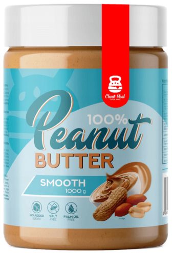 Cheat Meal Peanut Butter 100% 1000g Smooth (Lágy) EXP.:2025/10/23