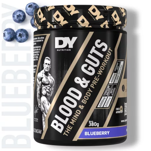Dorian Yates Blood and Guts 380g Blueberry (Áfonya)