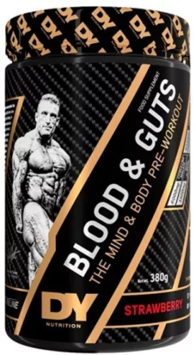 Dorian Yates Blood and Guts 380g Strawberry (Eper)