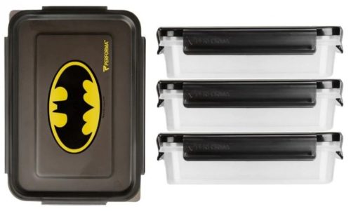 Performa Shakers Meal Container Batman Black (Fekete) (3x710ml)