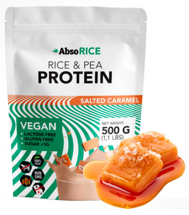 Absorice AbsoRice Protein 500g Salted Caramel (Sós Karamell)