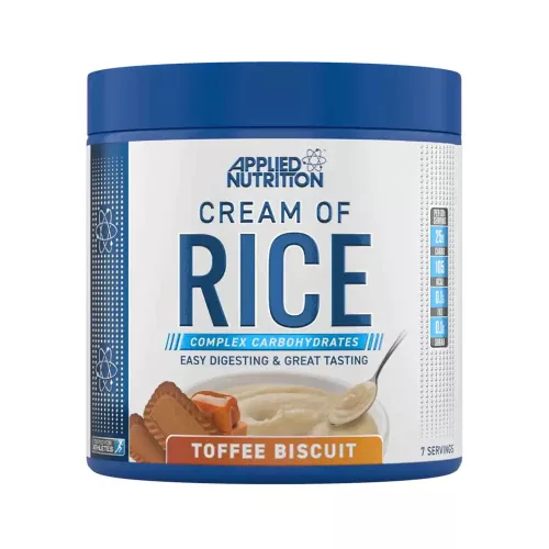 Applied Nutrition Cream Of Rice 210g Toffee Bisquit (Karamella Keksz)