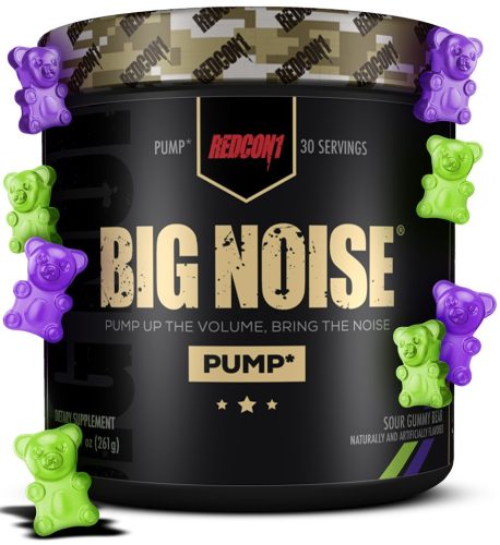 Redcon1 Big Noise 261g Sour Gummy Bear (Savanyú Gumicukor)
